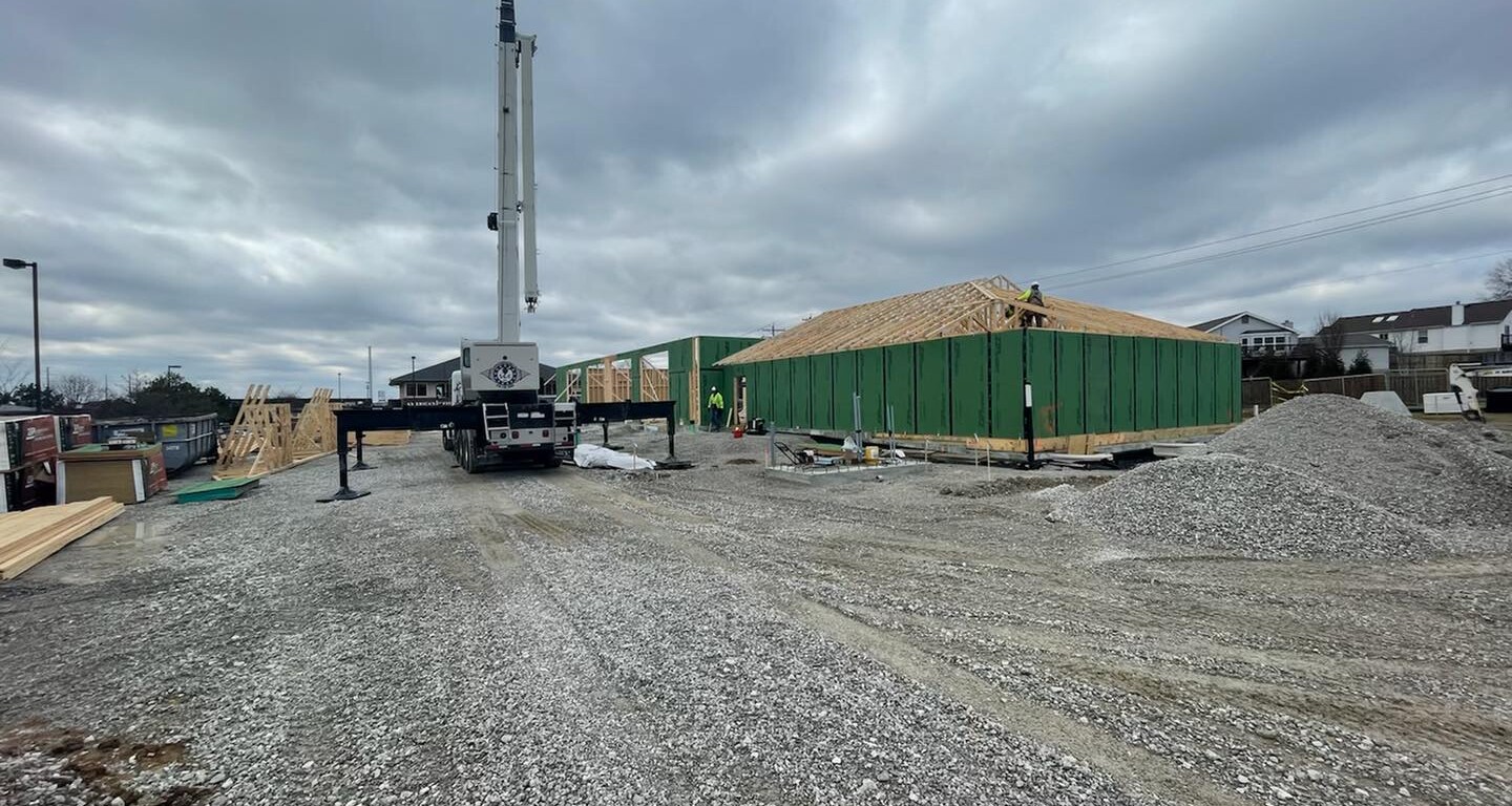 Station 23 Being Built